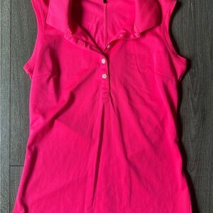 Nike Women's Hot Pink Sleeveless Tank Top